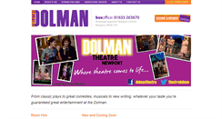 Desktop Screenshot of dolmantheatre.co.uk
