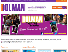 Tablet Screenshot of dolmantheatre.co.uk